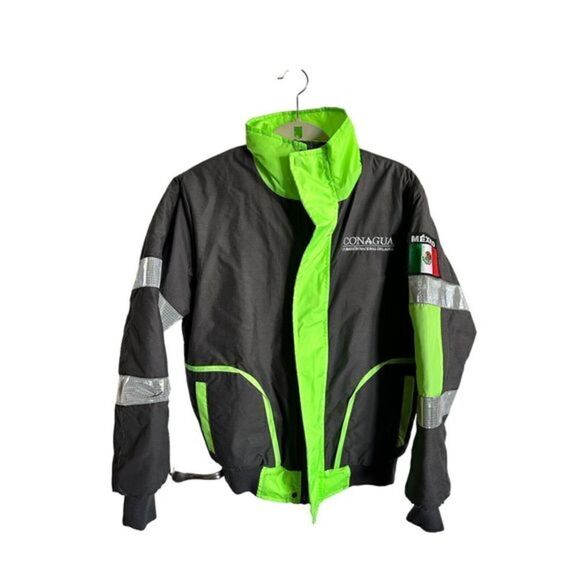 Mexico - Mens Reversible Jacket - Congagua Comision Nacional Del Agua - Picture 2 of 16